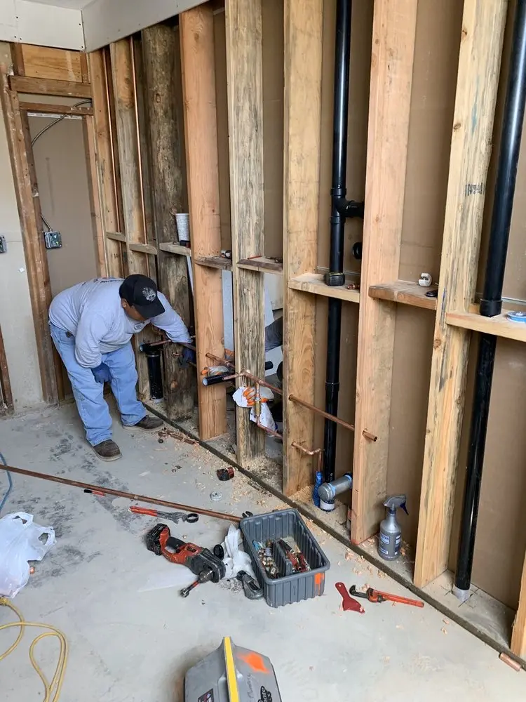 Commercial rough-in plumbing for Trenchless Sewer Repair in Coeur D Alene